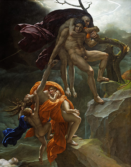 Scène du déluge, 1806, Anne-Louis Girodet