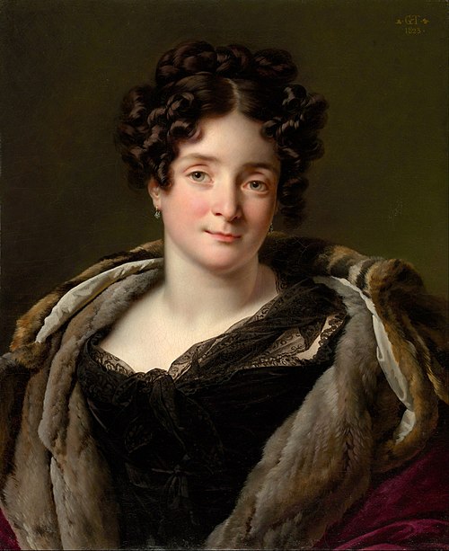 Madame Jacques-Louis-Étienne Reizet (Colette-Désirée-Thérèse Godefroy, 1782–1850), 1823, Anne-Louis Girodet