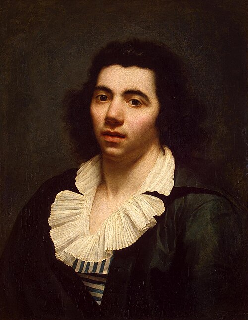 Self-Portrait, 1810, Anne-Louis Girodet de Roussy-T