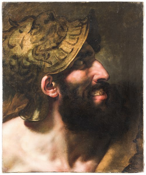 Capaneus – Study called The Blasphemic, , Anne-Louis Girodet de Roussy-T