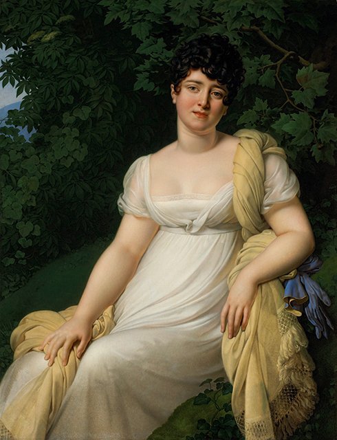 Madame Erneste Bioche de Misery, 1807, Anne-Louis Girodet de Roussy-T
