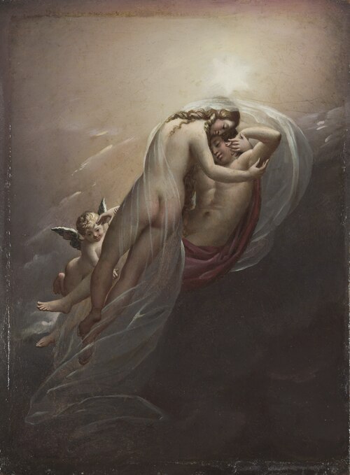 Aurora and Cephalus, 1810, Anne-Louis Girodet de Roussy-T