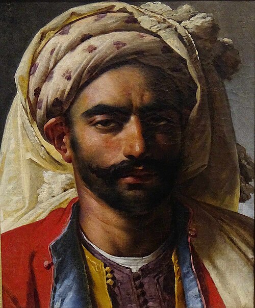 Portrait de Mustapha, 1819, Anne-Louis Girodet