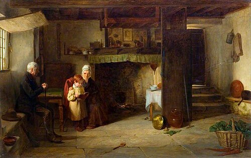 The Lesson, 1831, Thomas Webster