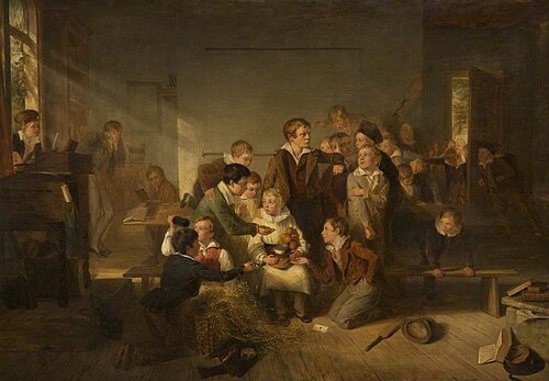 The Boy with Many Friends, 1841, Thomas Webster