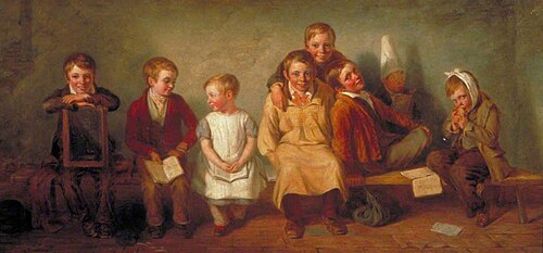 The Smile, 1842, Thomas Webster