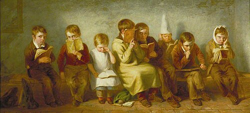 The Frown, 1842, Thomas Webster