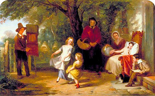 Sickness and Health, 1843, Thomas Webster