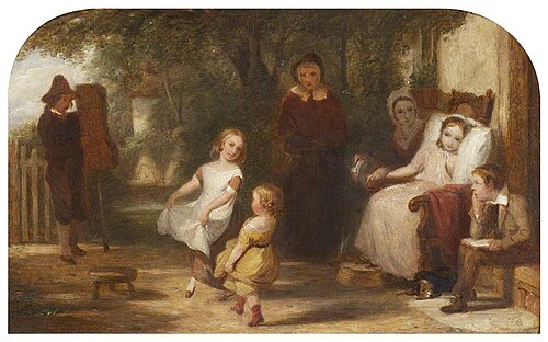 Sickness and Health, 1843, Thomas Webster