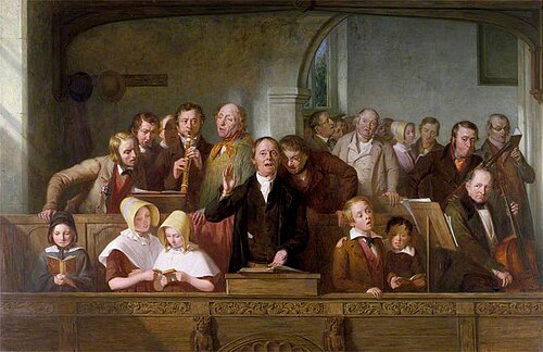 A Village Choir, 1847, Thomas Webster