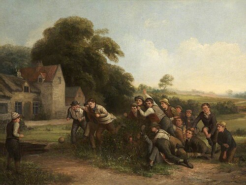 Football, 1870, Thomas Webster