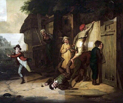 Robbing the Orchard, , Thomas Webster