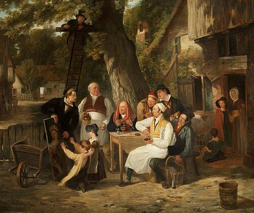 The New Sign, , Thomas Webster