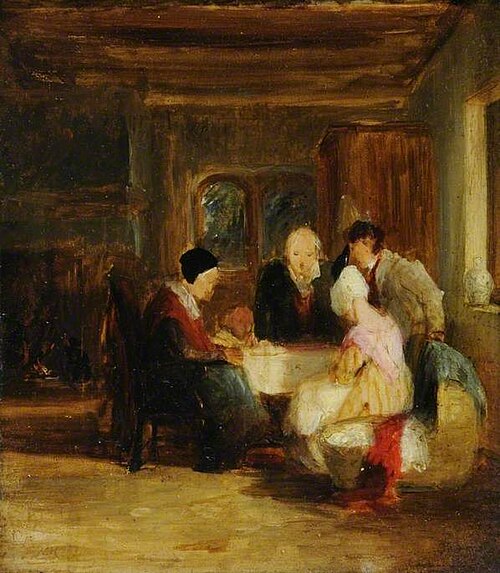 Saying Grace, , Thomas Webster