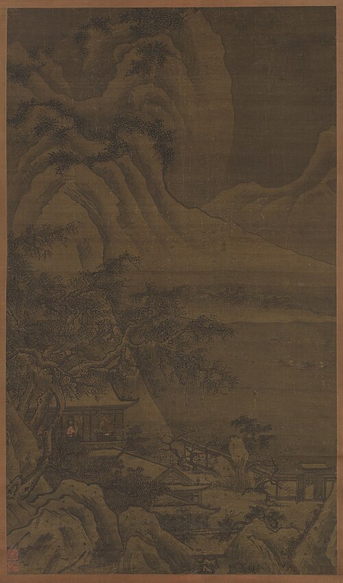 Snowy Mountains and Flowering Plum, , Ma Yuan
