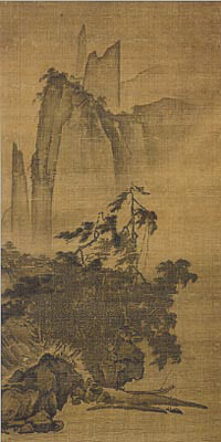 Landscape in Wind and Rain, , Ma Yuan
