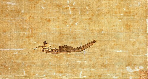 Solitary Angler on a Wintry River, , Ma Yuan