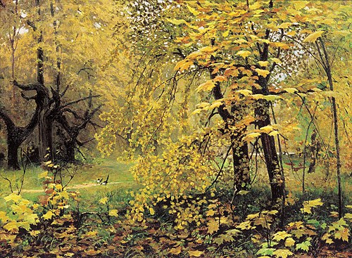 Golden Autumn, 1886, Ilya Ostroukhov