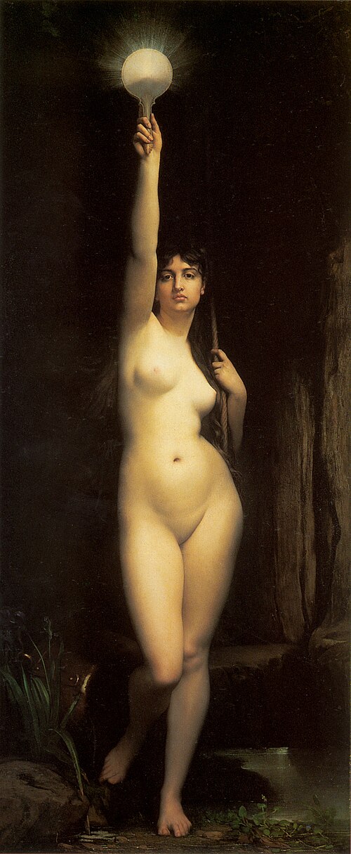 La Vérité, 1870, Jules Lefebvre
