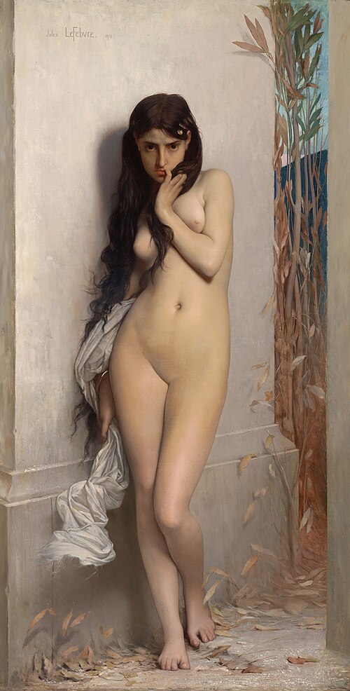 La Cigale, 1872, Jules Lefebvre