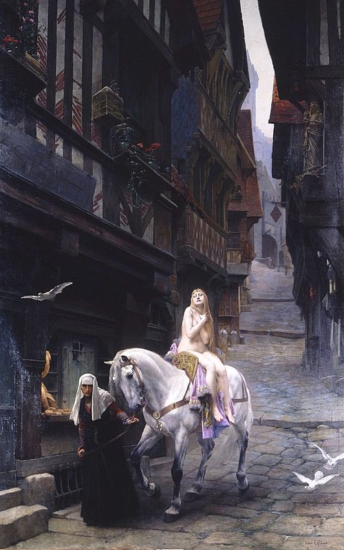 Lady Godiva, 1890, Jules Lefebvre