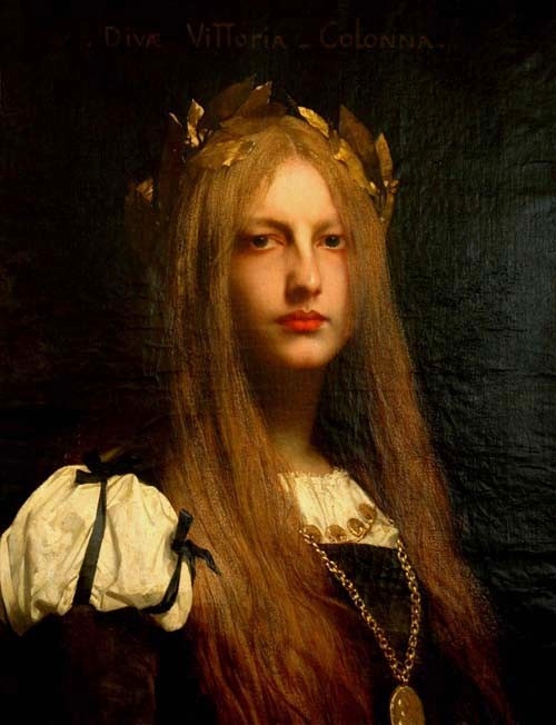 Diva Vittoria Colonna, 1861, Jules Lefebvre