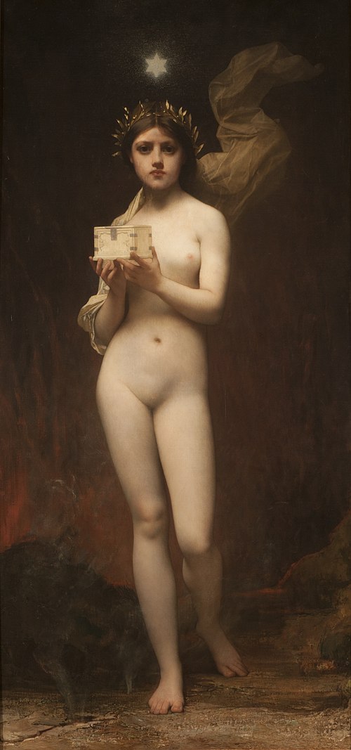 Pandore, 1872, Jules Lefebvre