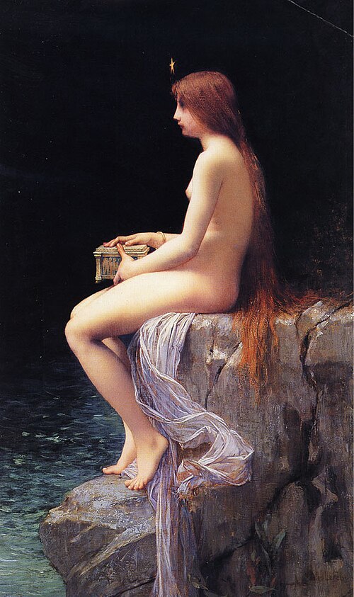 Pandore, 1882, Jules Lefebvre