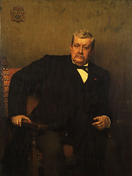 Portrait du comte Oswald de Kerchove de Denterghem, 1898, Jules Lefebvre