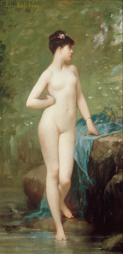 Study for Chloé, 1875, Jules Lefebvre