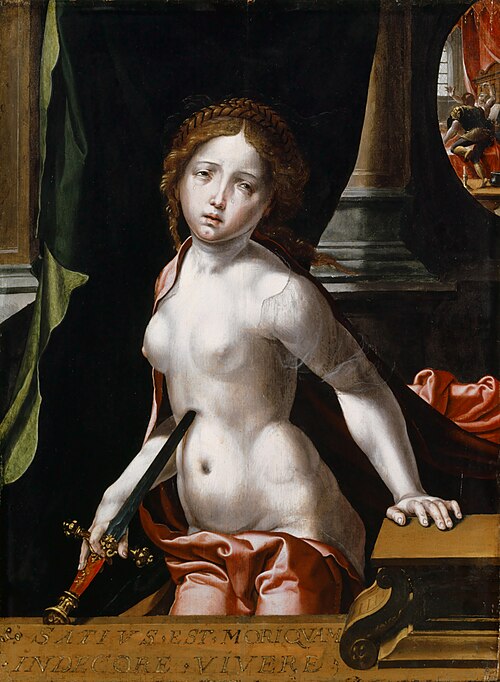 Lucretia, 1533, Pieter Coecke van Aelst