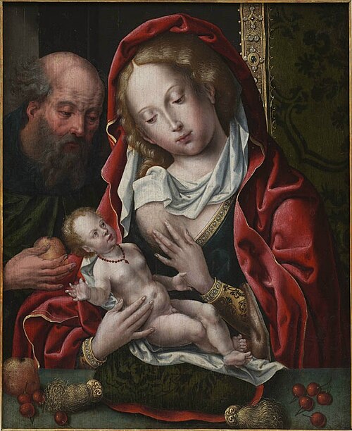 Heilige Familie, 1525, Pieter Coecke van Aelst