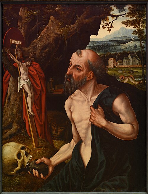 Saint Jeronimo, 1525, Pieter Coecke van Aelst