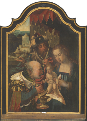 The adoration of the Magi, 1525, Pieter Coecke van Aelst