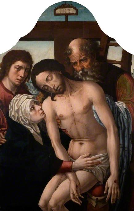 The Descent from the Cross, , Pieter Coecke van Aelst