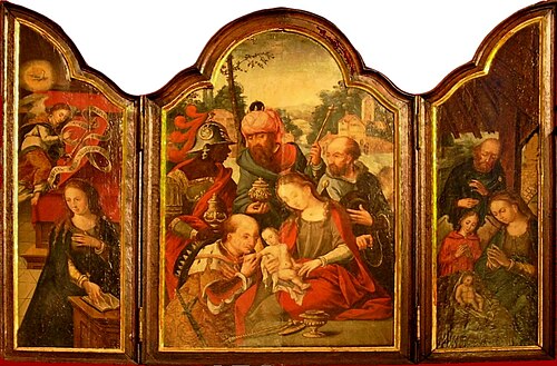 Triptychon, 1550, Pieter Coecke van Aelst