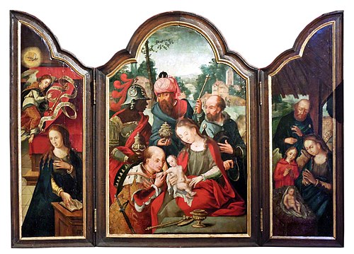 Dillinger Triptych, 1550, Pieter Coecke van Aelst