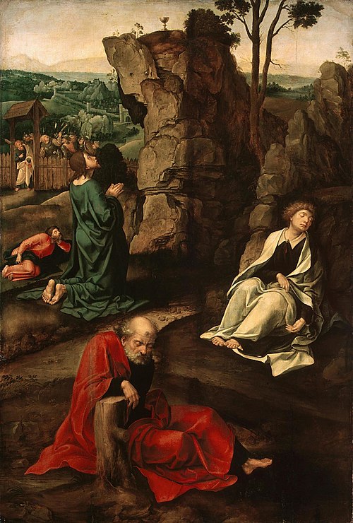 Agony in the Garden, 1528, Pieter Coecke van Aelst