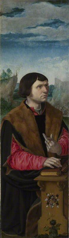 Donor: Left Hand Shutter, 1530, Pieter Coecke van Aelst