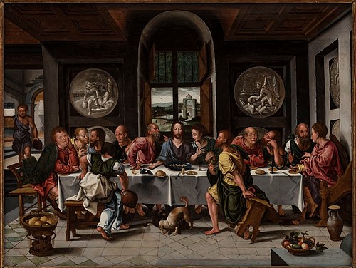 Cène, 1529, Pieter Coecke van Aelst