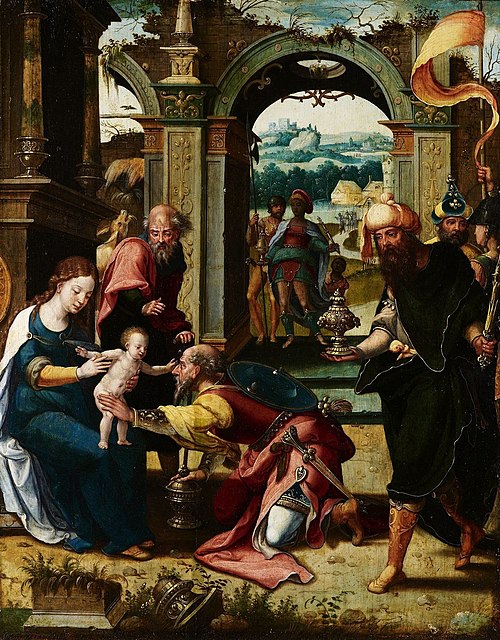 The Adoration of the Kings, 1530, Pieter Coecke van Aelst