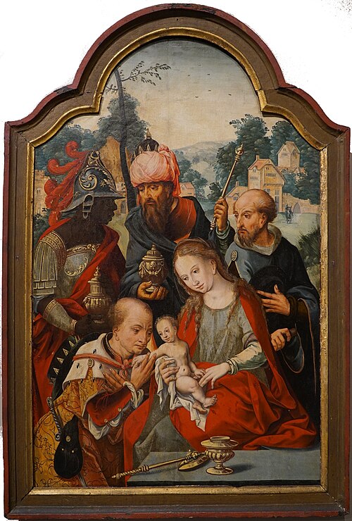Adoration des Mages, , Pieter Coecke van Aelst