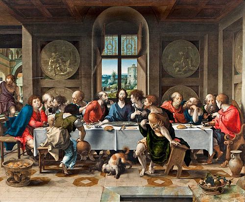 Last Supper, 1525, Pieter Coecke van Aelst