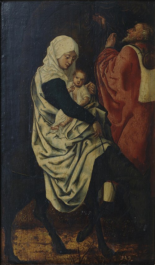 The Flight into Egypt, 1501, Pieter Coecke van Aelst