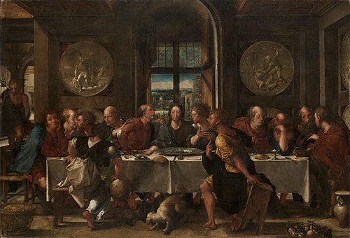 Last Supper, 1528, Pieter Coecke van Aelst