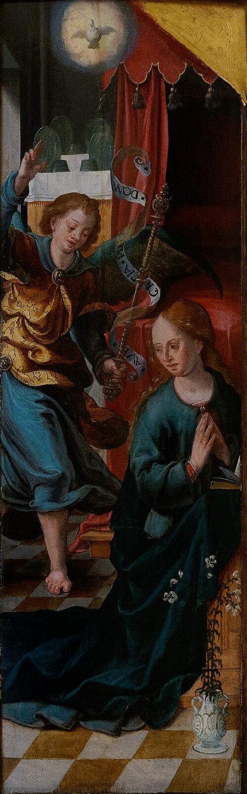 l'Annonciation, 1550, Pieter Coecke van Aelst