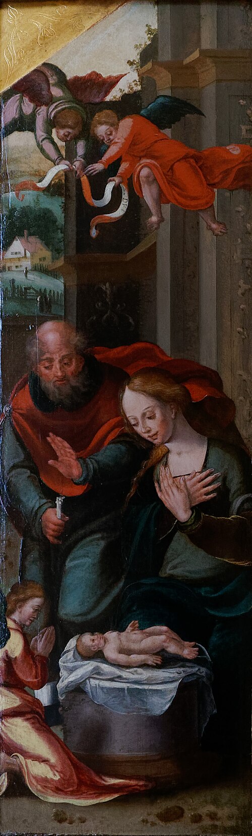 la Nativité, 1550, Pieter Coecke van Aelst
