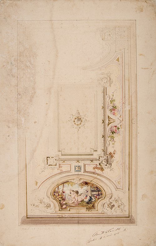 Dining Room 02, 1908, Oreste Sercelli