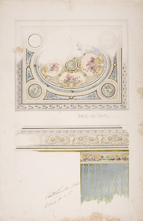 Sala de Visita 03, 1927, Oreste Sercelli