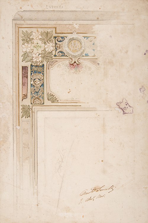 Entrada, 1906, Oreste Sercelli